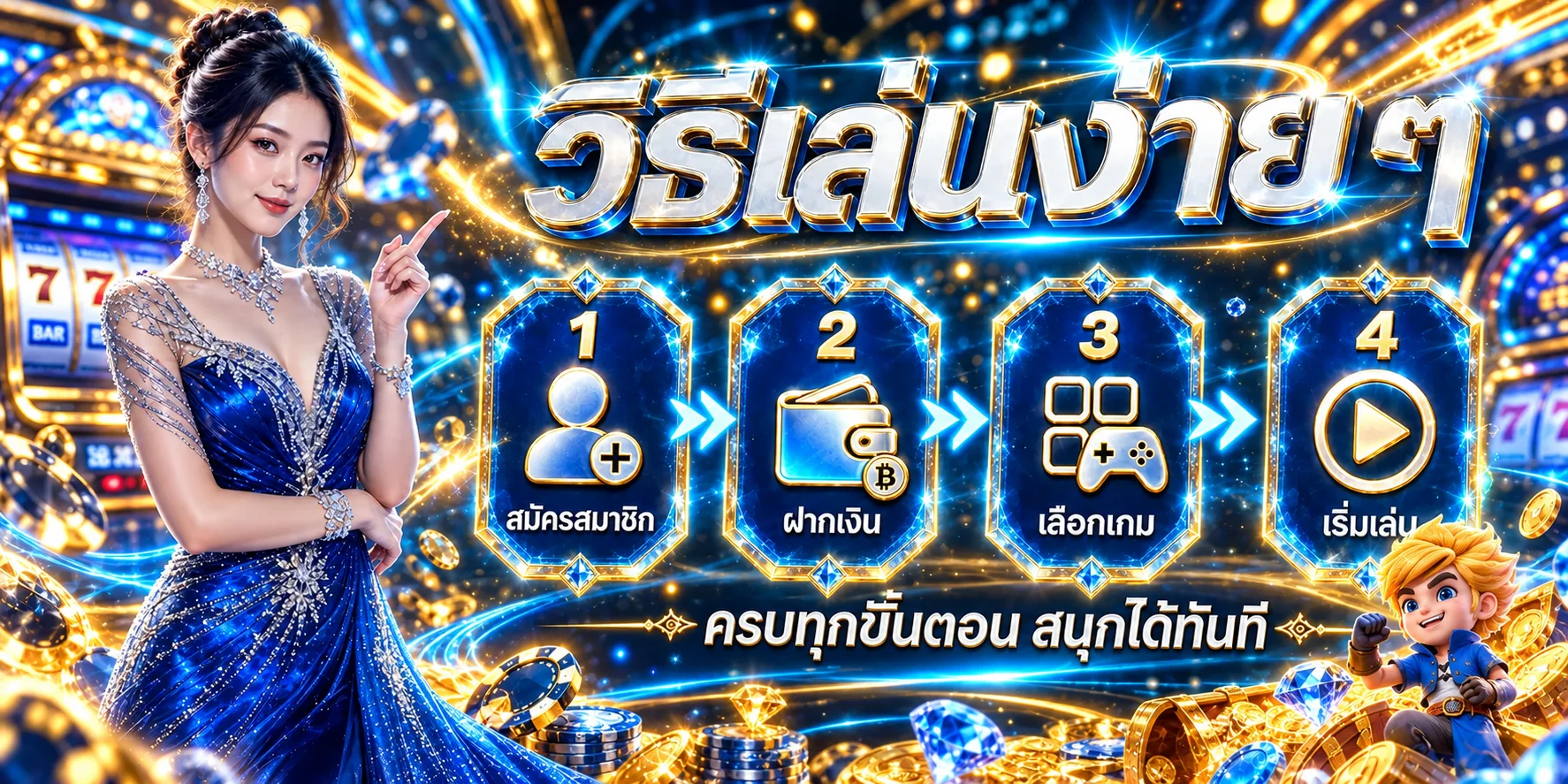 คู่มือเริ่มต้นใช้งาน SIX19 สี่ขั้นตอน